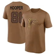 Men's Austin Hooper Atlanta Falcons Legend Brown 2023 Salute To Service Performance T-Shirt