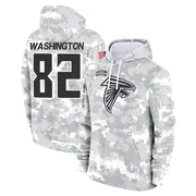 Men's Casey Washington Atlanta Falcons Camo Arctic 2024 Salute to Service Club Fleece Pullover Hoodie