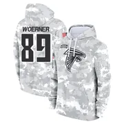 Men's Charlie Woerner Atlanta Falcons Camo Arctic 2024 Salute to Service Club Fleece Pullover Hoodie