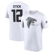 Men's Easton Stick Atlanta Falcons Legend White 2024 Salute to Service Performance T-Shirt