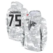 Men's Ethan Onianwa Atlanta Falcons Camo Arctic 2024 Salute to Service Club Fleece Pullover Hoodie