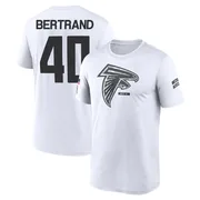Men's JD Bertrand Atlanta Falcons Legend White 2024 Salute to Service Performance T-Shirt