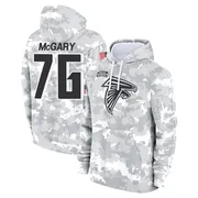 Men's Kaleb McGary Atlanta Falcons Camo Arctic 2024 Salute to Service Club Fleece Pullover Hoodie