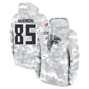 Men's Keelan Marion Atlanta Falcons Camo Arctic 2024 Salute to Service Club Fleece Pullover Hoodie