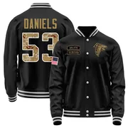 Men's Kendal Daniels Atlanta Falcons Black Salute to Service Sideline Performance Jacket