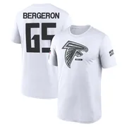 Men's Matthew Bergeron Atlanta Falcons Legend White 2024 Salute to Service Performance T-Shirt