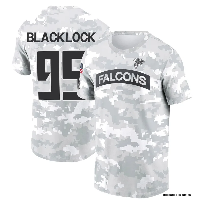 Men's Ross Blacklock Atlanta Falcons Camo Arctic 2024 Salute to Service Performance T-Shirt