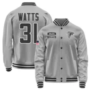 Men's Xavier Watts Atlanta Falcons Gray Salute to Service Performance Jacket