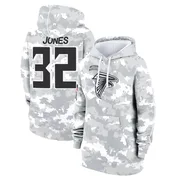 Women's Cash Jones Atlanta Falcons Camo Arctic 2024 Salute to Service Club Fleece Pullover Hoodie