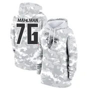 Women's Riley Mahlman Atlanta Falcons Camo Arctic 2024 Salute to Service Club Fleece Pullover Hoodie