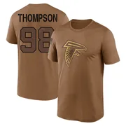 Youth Anterio Thompson Atlanta Falcons Legend Brown 2023 Salute To Service Performance T-Shirt