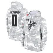 Youth Carter Warren Atlanta Falcons Camo Arctic 2024 Salute to Service Club Fleece Pullover Hoodie