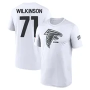 Youth Elijah Wilkinson Atlanta Falcons Legend White 2024 Salute to Service Performance T-Shirt