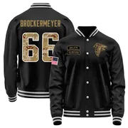 Youth James Brockermeyer Atlanta Falcons Black Salute to Service Sideline Performance Jacket