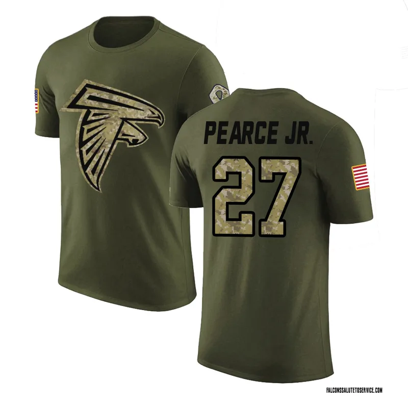 Youth James Pearce Jr. Atlanta Falcons Legend Olive Salute to Service T-Shirt