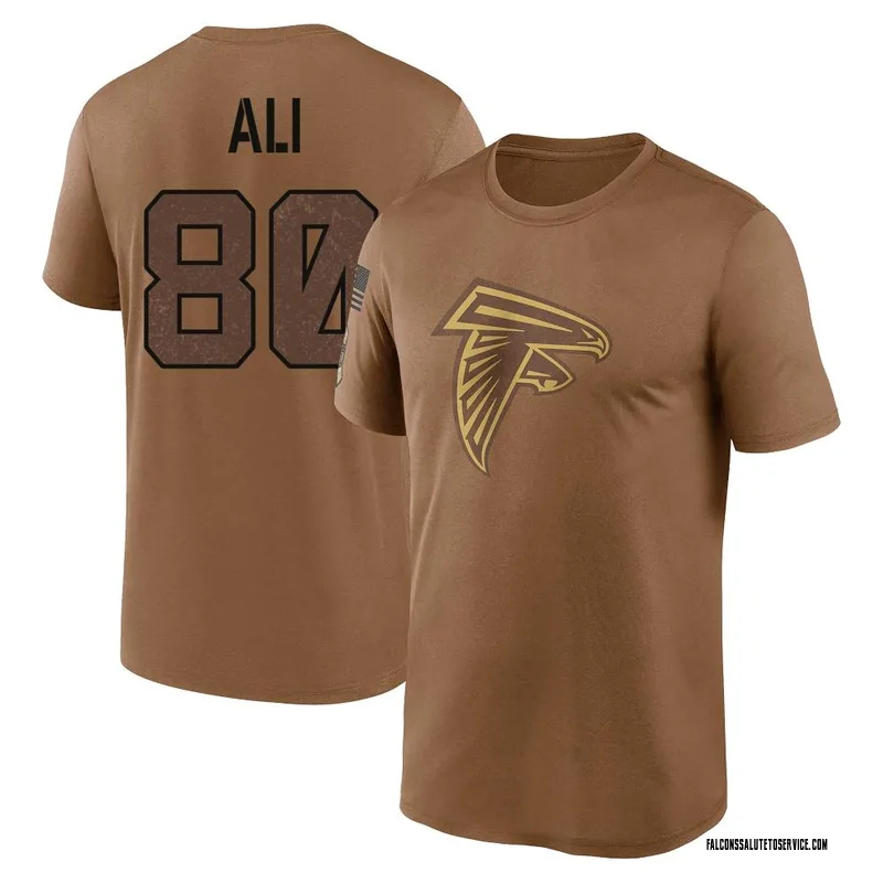 Youth Josh Ali Atlanta Falcons Legend Brown 2023 Salute To Service Performance T-Shirt
