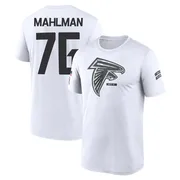 Youth Riley Mahlman Atlanta Falcons Legend White 2024 Salute to Service Performance T-Shirt