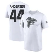 Youth Troy Andersen Atlanta Falcons Legend White 2024 Salute to Service Performance T-Shirt