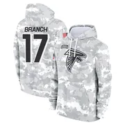 Youth Zachariah Branch Atlanta Falcons Camo Arctic 2024 Salute to Service Club Fleece Pullover Hoodie